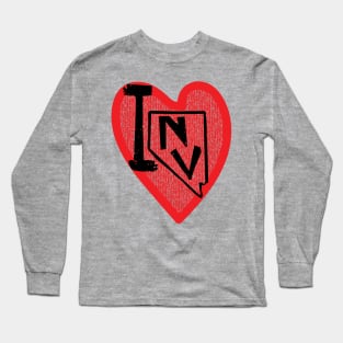 I Love Nevada I Heart Nevada Long Sleeve T-Shirt